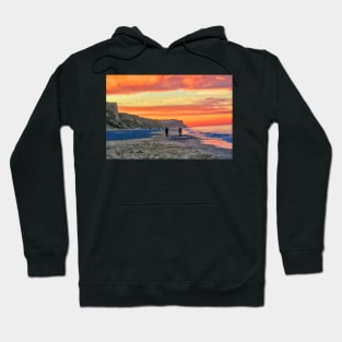 Cromer Beach at Sunset Hoodie